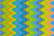 retro wave - ocean blue