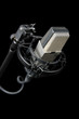 old vintage microphone