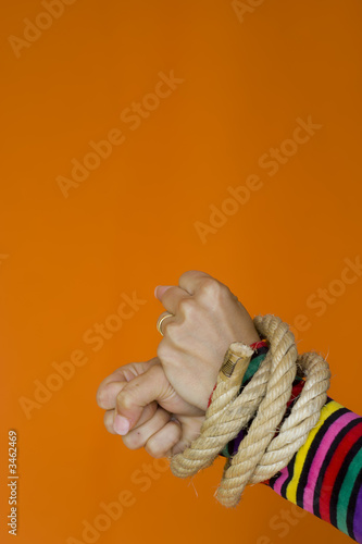 Photo: captive woman captive woman