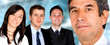 business team in an office
