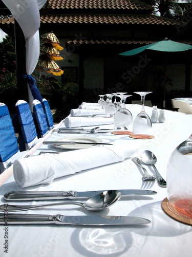 balinese dinner setting balinese dinner setting