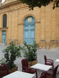 a street cafe