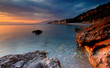 the beach at akrogiali