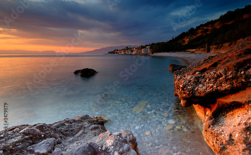 the beach at akrogiali