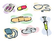 medical vector icons