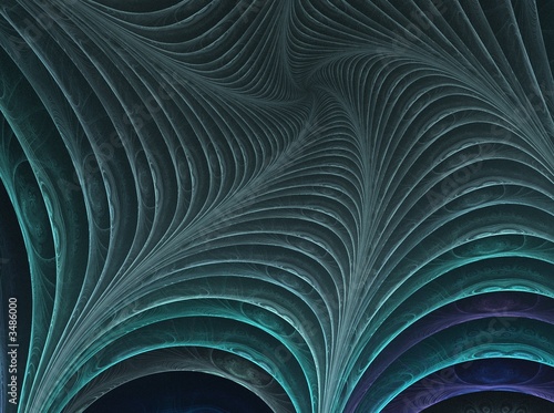 Photo: abstract generated fractal background abstract generated fractal background