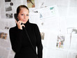 businesswoman - newspaper - telephone