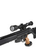 sniper rifle on the tripod and optical sight