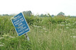litter sign in rural location