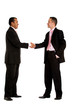 businessmen shaking hands