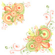 floral abstract background corner ornamental art 3