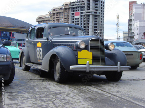 Photo: retro rally car retro rally car