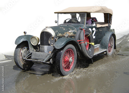 Photo: retro rally car retro rally car