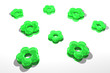 gemme fleur vert fond blanc gemme fleur vert fond blanc
