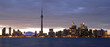toronto nocturnal skyline