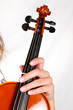 violinist in white