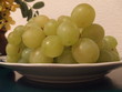 grapes on a plate