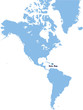 carte de République Dominicaine