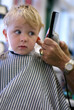 Foto: Young boy getting a haircut Young boy getting a haircut