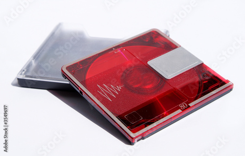 Mini disc rojo Mini disc rojo