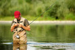 Fly fishing