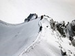 Photo en ligne au meilleur prix chemin en crete sur la vallee blanche