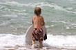 enfant à la plage