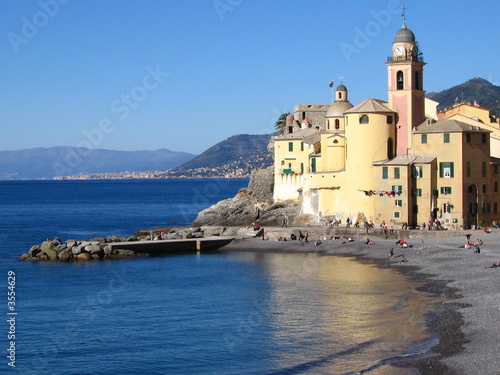 La basilique Snta Maria Assunta de Camogli