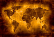 grunge map of the world grunge map of the world
