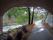 Arched bridge over High street Road at Glen Iris landscape. Arched bridge over High street Road at Glen Iris landscape.