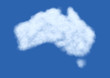 Cloud in shape of Australia