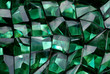 green color crystal in the gardens