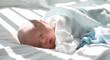 Newborn sleeping in hospital Newborn sleeping in hospital