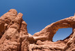 USA. Utah. Moab. Arches National Park. South Window. USA. Utah. Moab. Arches National Park. South Window.