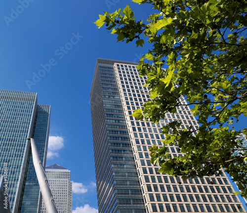 City Spring - tower block in London's Docklands