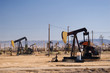 Oil field in California's Central Valley.