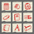 Illustration: school picto school picto