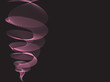 pink twisted lines tornado