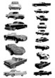 classic cars vector