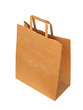 Paperbag, isolated on the white background.