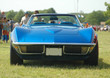 1970's classic convertible sports car