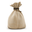 full sack agricultural isolated 3d model illustration full sack agricultural isolated 3d model illustration