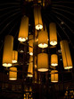 Lamps in luxury hotel