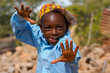 Happy African boy Happy African boy