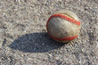 Baseball and shadow