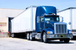 Blue Truck Loading