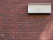 Stone tablet on the wall