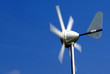 Wind turbine in the sky