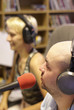 Announcer and dj at small broadcasting station