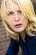 Portrait of a beautiful young blond woman